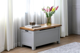 Anubhuti French Grey: Blanket Box