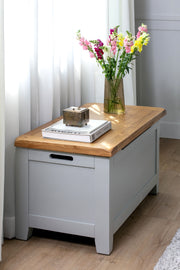 Anubhuti French Grey: Blanket Box