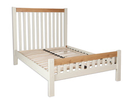 Anubhuti Ivory White: King Size Bed