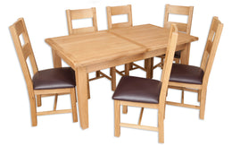 Anubhuti Natural: 1.6 Extending Dining Table