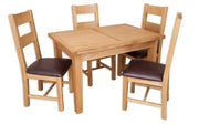 Anubhuti Natural: 1.2 Extending Dining Table