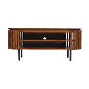 Rekha Slatted Mango Wood TV Cabinet
