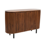 Rekha Slatted Mango Wood Large Sideboard