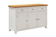 Anubhuti White: 3 Door Sideboard