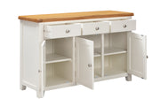 Anubhuti White: 3 Door Sideboard