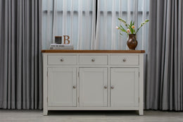 Anubhuti White: 3 Door Sideboard
