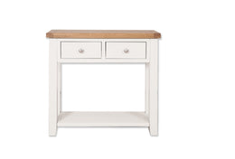 Anubhuti White: 2 Drawer Console