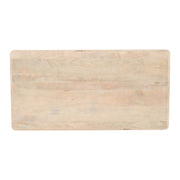 Rooh Carved Mango Wood Dining Table 6 Seater